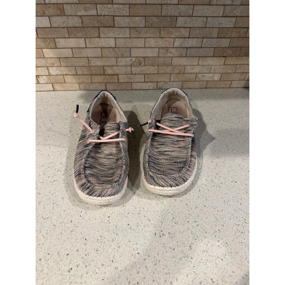 Hey Dude‎ Wendy Sox Womens 9 Light Pink Slip On Shoes